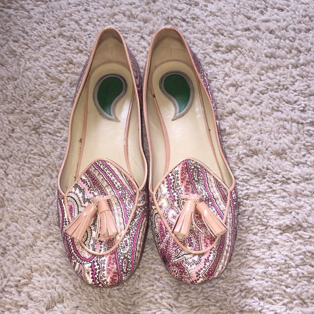 Etro made in Italy flats. Sz. 8